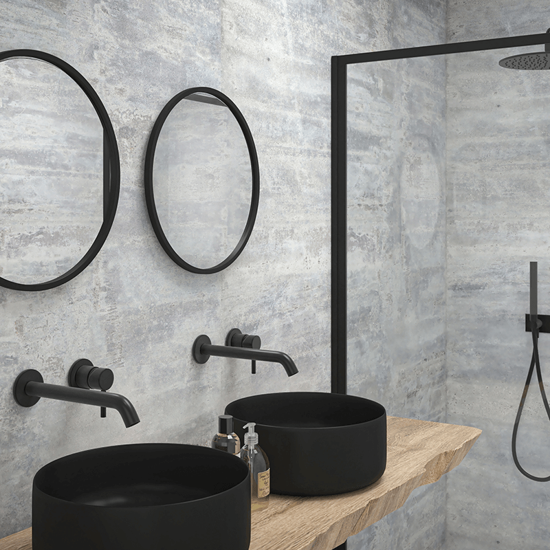 New York Grey (matt) 6mm Zest Wall Panel 500mm x 2.6m Pk3 Image